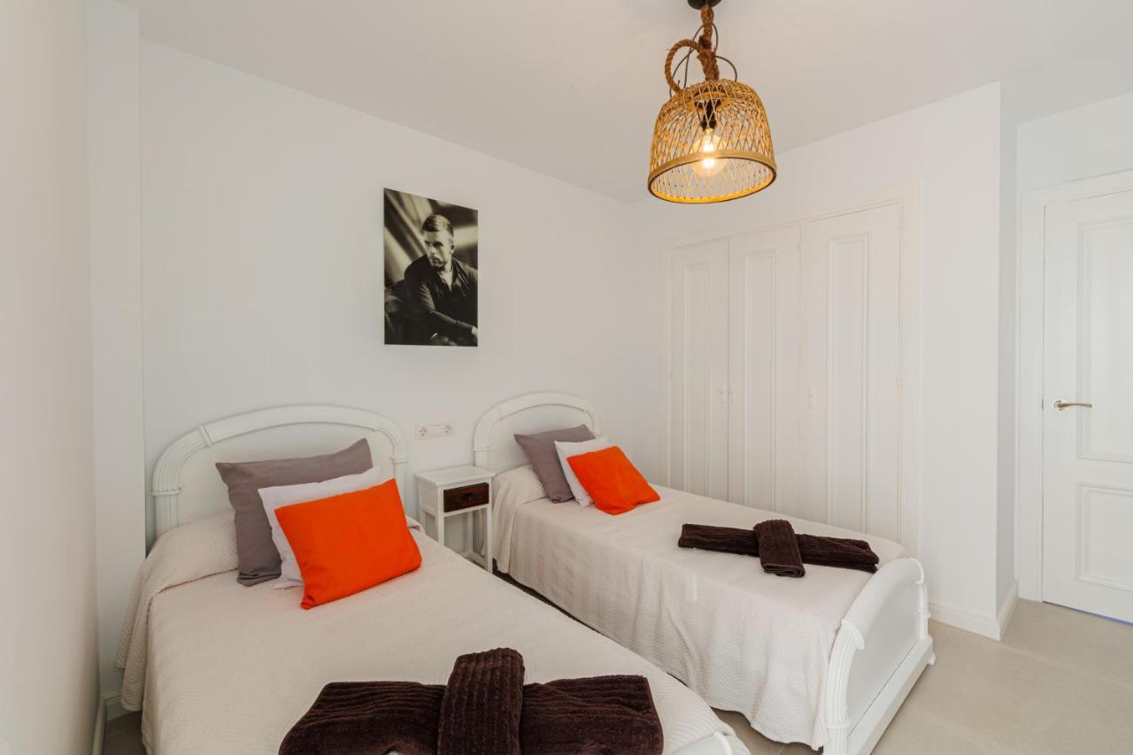 Laguna Beach Wohnung mit freiem Meerblick Torrox Exterior foto