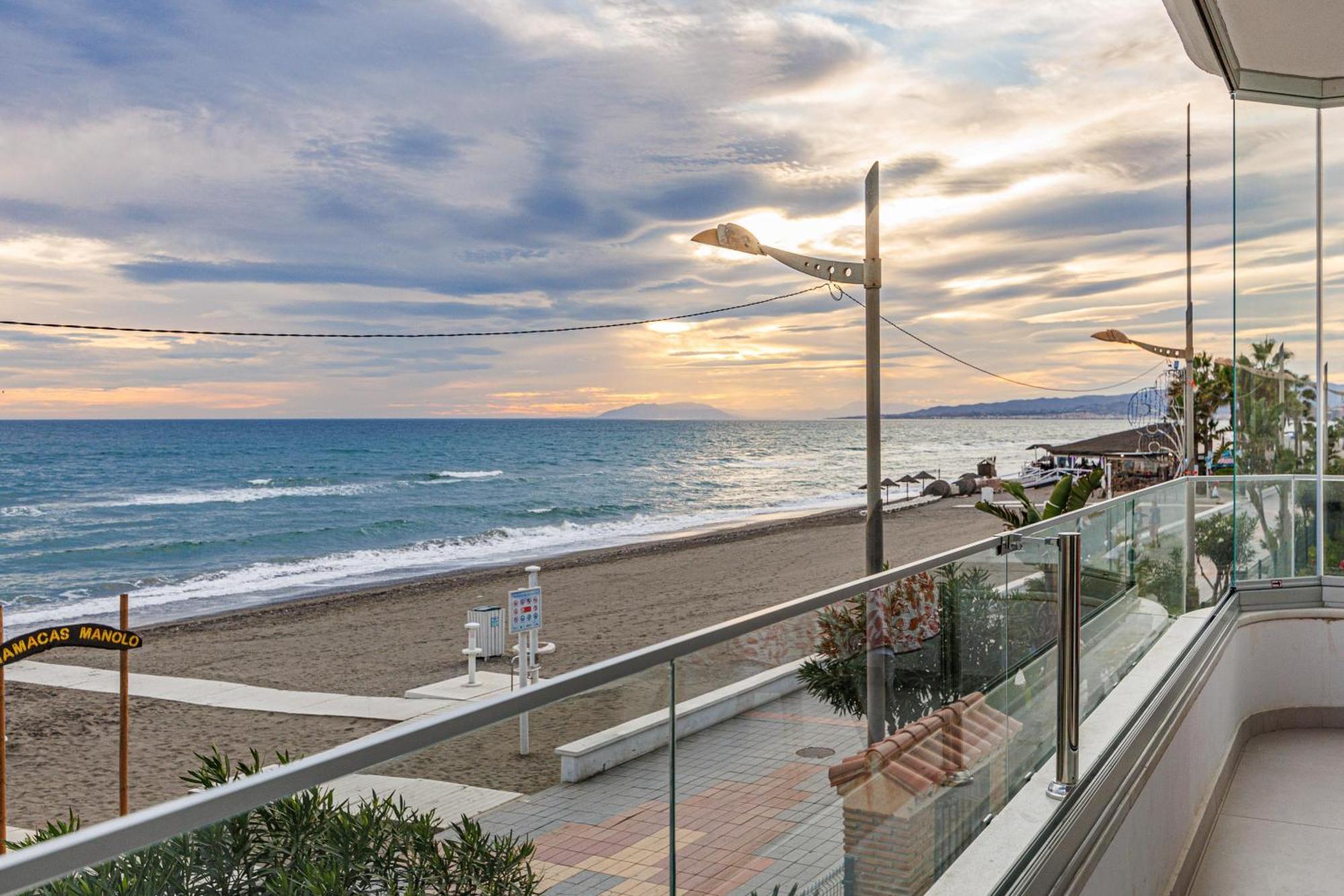 Laguna Beach Wohnung mit freiem Meerblick Torrox Exterior foto